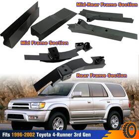 Auc1806 Automarket01 C1807 C1285 6pcs Mid Rear Mid-rear Frame Section For 1996-2002 3rd Gen Toyota 4-runner