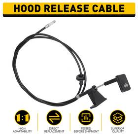74130-s6m-a01za Auxito 74130-s6m-a01 For Honda Acura Rsx Dc5 2002-06 Genuine Hood Release Cable Oem H