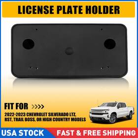 86772168 Auxito Front License Plate Bracket Holder Replacment For 2022-2023 Chevrolet Silverado