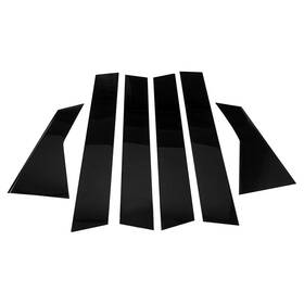 Bzt-rrs-14-22-6b Auxito 6xwindow Pillar Posts Molding Cover Trims Fit 14-22 Land Rover Range Sport