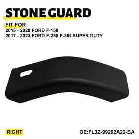 Fl3z-99292a22-ba Auxito For Left And Right Side 2015-2020 Ford F-150 Stone Rock Guard Rear Trim Molding B