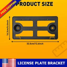 Xpd-xzd-26547 Auxito License Plate Bracket Fits 2018-2023 Ford Mustang Front Jr3z17a385aa 19 20 21 22