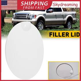 Yxg-f150-09-14w Auxito White Painted Fuel Gas Tank Filler Lid Fit Door Cap For Ford F150 2009-2014 Usa