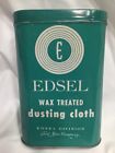 B8e-19517-a Edsel Vintage New Wax Treated Dusting Cloth In Can Mid
