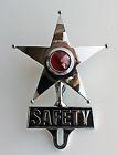 Bbs Safety Star Red Chrome License Topper New Volt Deluxe