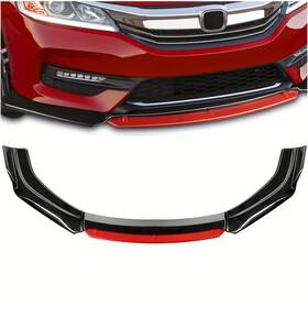 8i9447875 Bcsmmcar Car Front Bumper Lip Chin Spoiler Splitter Kit Fit For Honda Civic 2000-2025