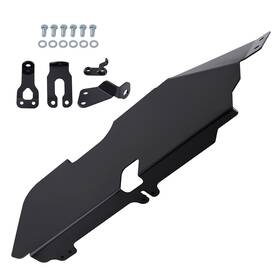 1i3wn9 Bfo Fuel Tank Skid Plate For Jeep Wrangler Jk 2-door 2007-2018 Black Steel New