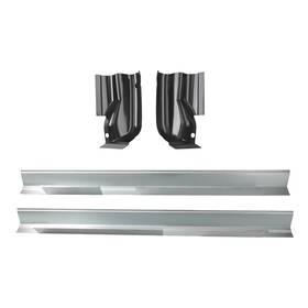 6xv9k4 Bfo Outer Rocker Panels And Cab Corners Kit For Ford F-150 Super 4 Door 2009-2014