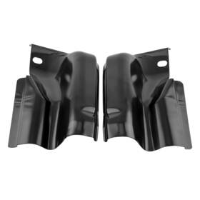 Ayf73z Bfo Steel Pair Cab Corners Set For Ford F-150 Pickup 4 Door Truck 2009-2014