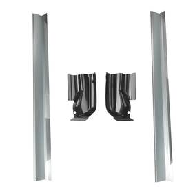 F371c6 Bfo Left And Right Outer Rocker Panels Cab Corners Set For Ford F-150 2009-2014