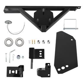 Keygo9 Bfo Black Tire Carrier With Drop-down Painted Fit For Hummer H2 2003 2004 2005-2009