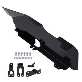 Q7r9mu Bfo Fuel Tank Skid Plate For Jeep Wrangler Jk 2-door 2007-2018 Black Steel New