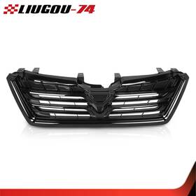 Big296471 Big-wheel Front Bumper Upper Grille Glossy Black Fit For 2022-2024 Subaru Forester Sport