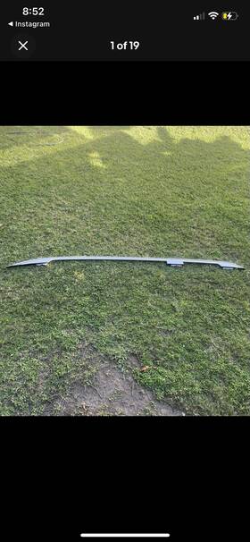 12773511 Bmw 2019-2021 X7 G07 Oem Roof Rail Luggage Rack Used