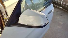 128-64636l Bmw Driver Side View Mirror Power With High Gloss Finish Fits 13-15 X1 189635