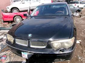 130-58663al Bmw Driver Rear Side Door Li Lwb Single Pane Glass Fits 05-08 760i 1587453