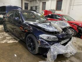 190-50580a Bmw Rear Bumper Assembly 550i 2011 11 2012 12 2013 13 Black 1428620