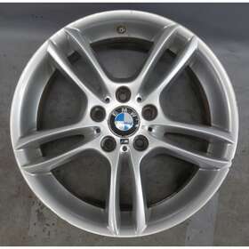 36117891050 Bmw 2008-2013 E88 E82 1-series Double Spoke Front 18x7.5 Style 261 Wheel Oem