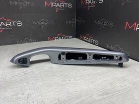 51417904355 Bmw 3 E46 Front Left Driver Door Armrest 7904355 Silver