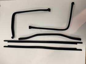 51718184153 Bmw E39 540i 528i 530i Engine Bay / Hood Top Lateral Seal 5pc Set 8184153
