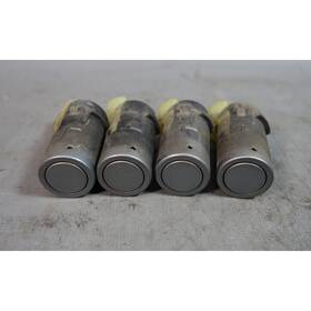 66206910358 Bmw 01-06 E46 3-series Factory Rear Parking Pdc Sensor Set Of 4 Silver Grey Oem