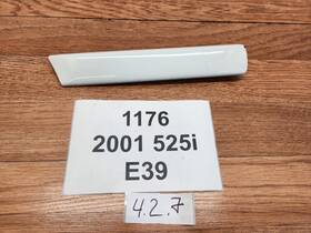 7036697 Bmw 97-03 Oem E39 525 528 530 Front Left Side Fender Molding Trim White 300