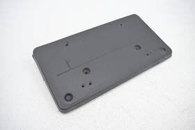 7354813 Bmw 16-19 F48 X1 Front Bumper License Plate Frame Holder Trim Oem