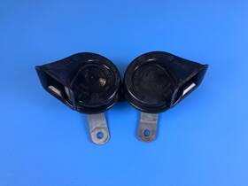 7839348 Bmw 06-10 E63 E64 M6 High And Low Pitch Horn Horns Pair Set Oem