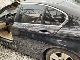 Bmw Driver Rear Side Door Electric Green Tint Fits 11-16 528i