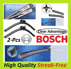 40521-40520 Bosch Clear Advantage Fitment Wiper Blade Set Of 2 Front Left Right 21 Inch &20