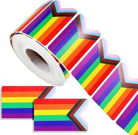 Siyj2gex Brand Xinjoduz 660763 1 500 Calcoman As Lgbtq De Orgullo Gay Bandera Del Arco Iris Calc