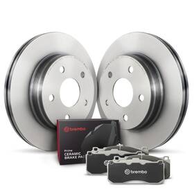 Brembo Oe Kt00a92 Front Disc Brake Kit For Bmw 525i 2004-2006 And 530i 2004-2007