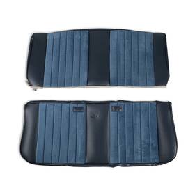 05-312 Brothers Trucks Seat Upholstery Standard Pleat Cloth/vinyl - Navy