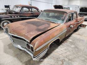 118.gm4s64 Buick Driver Left Hood Hinge Fits 1964 Lesabre 1348637