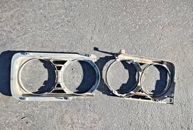 1361907 Buick 1361906 1964 Skylark Special Sport Wagon Headlight Bezel Doors