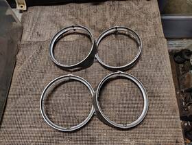 1382075 Buick 1382074 1968 1969 Riviera And Gs Lh Rh Headlight Bezels
