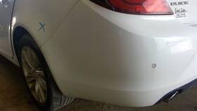 190-02132 Buick Rear Bumper Base With Park Assist Opt Ud7 Fits 14-17 Regal 919518