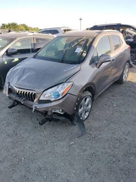 204.gm4g15 Buick 2015 Encore Right Front Trim Panel Fr Dr 42496642 Oem