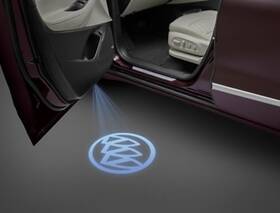 84511732 Buick Factory Oem Enclave Exterior Puddle Light Kit Logo White 2024 New