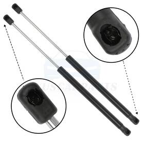 Byuscarparts 10021961 2pcs Rear Liftgate Gas Lift Support For 2008-2013 Infiniti Ex35 13-14 Ex37 Qx50