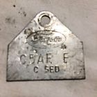 C5af-9510-f Autolite Fomoco Ford Galaxie Mercury Carburetor Tag