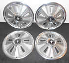 C6zz-1130-a Fomoco Mustang Fastback Coupe Convertible Sprint Orig Wheel Covers Hub