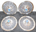 C7oz-1130-f C6zz-1130-d - Ford Mustang Fairlane Falcon Spinner Wire Wheel Covers