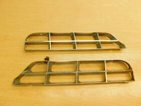 67cf1-1w4 Cadillac 1487634 Front Bumper Grills 1967 Fleetwood Calais Deville