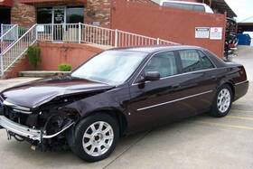 190-00419a Cadillac Rear Bumper With Park Assist Opt Ufr Fits 06-08 Dts 267204