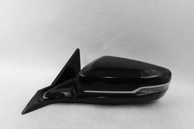23105604 Cadillac Left Driver Side Black Door Mirror Power Fits 2014 Cts Oem #28786