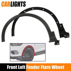 C-02rsa1280bdm-f Carlights Front Left And Right Fender Flares Wheel Molding Fit For 2013-2017 Ford Escape