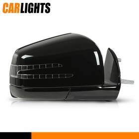 C-02rvm2647abbr Carlights Right Passenger Side Black Mirror Fit For Mercedes Ml350 Gl450 2010-2012