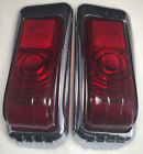 Cb13755 Desoto Taillight Bezels Glass Lenses Original Pair Dcpd Chrysler