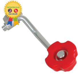 Bgss500180 Cheji Bulldog 500180 Replacement Trailer Jack Crank Red